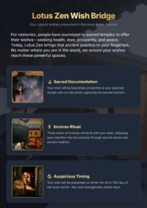 lotus zen wish bridge connect to the sacred temples (copy)